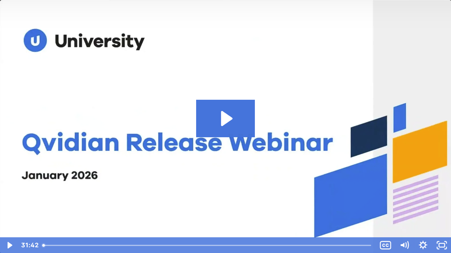 January 2026 Release Webinar January 2026 Release Webinar